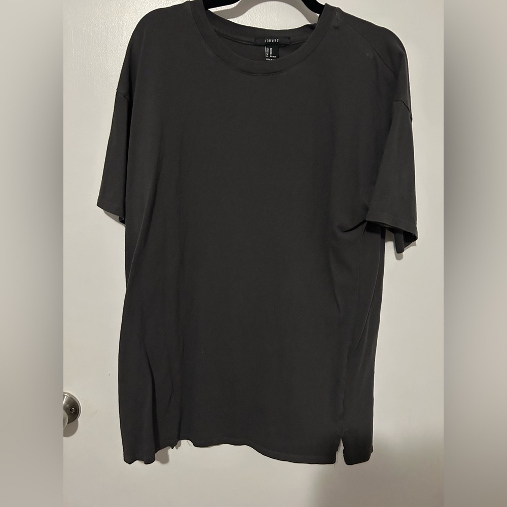 Forever 21 Black Short Sleeve Dress